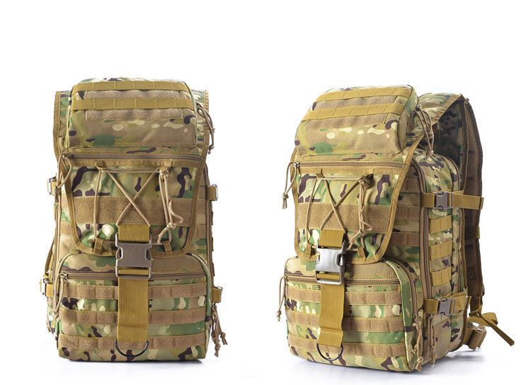 섬네일: En plein air Grande Capacité Camouflage Montagne Escalade Étanche Sac de Sport