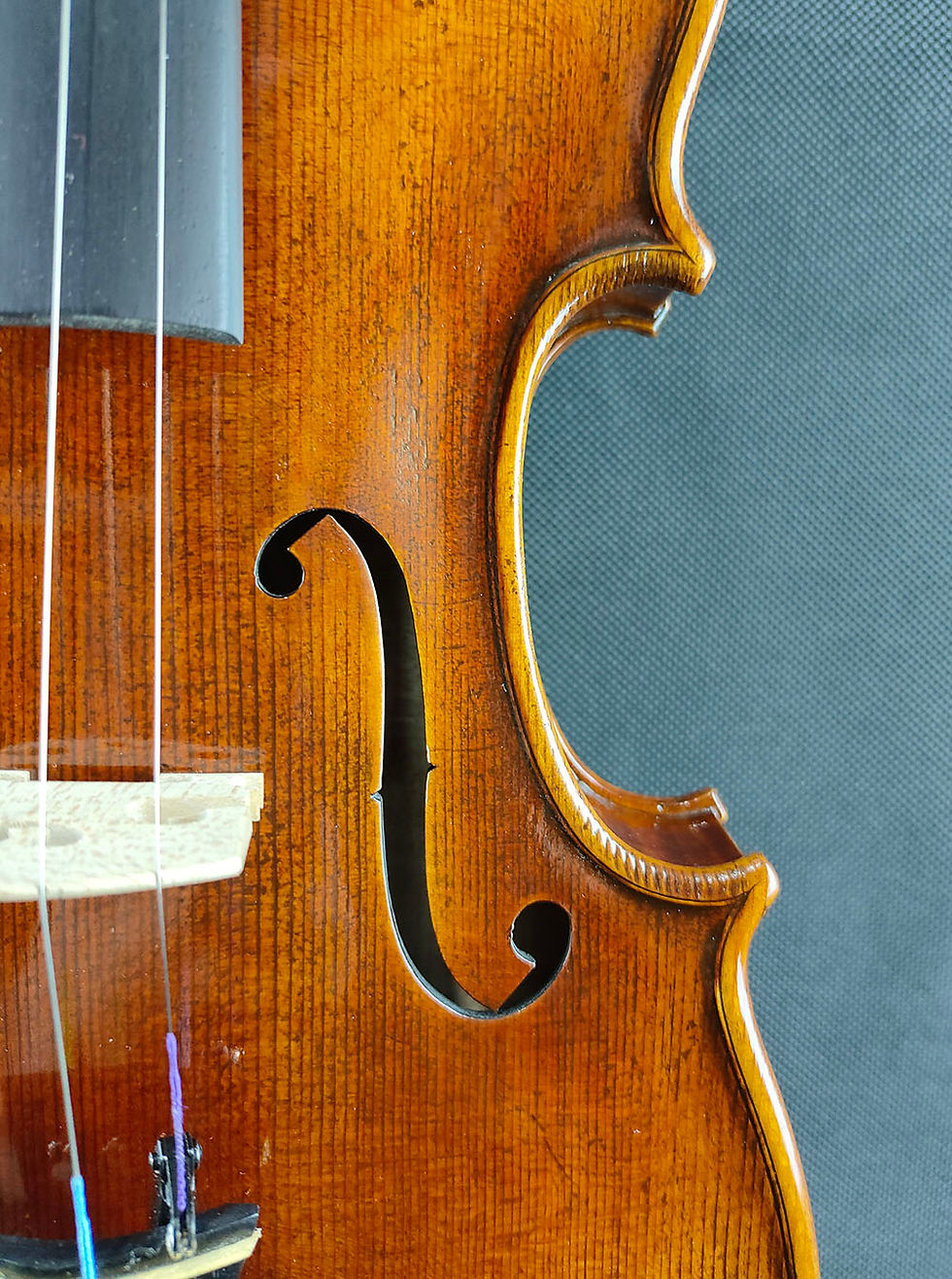 Miniatura: SELECTED Antonio Stradivarius 1714 "Soil" Copy Professional Violin 4/4 Size 