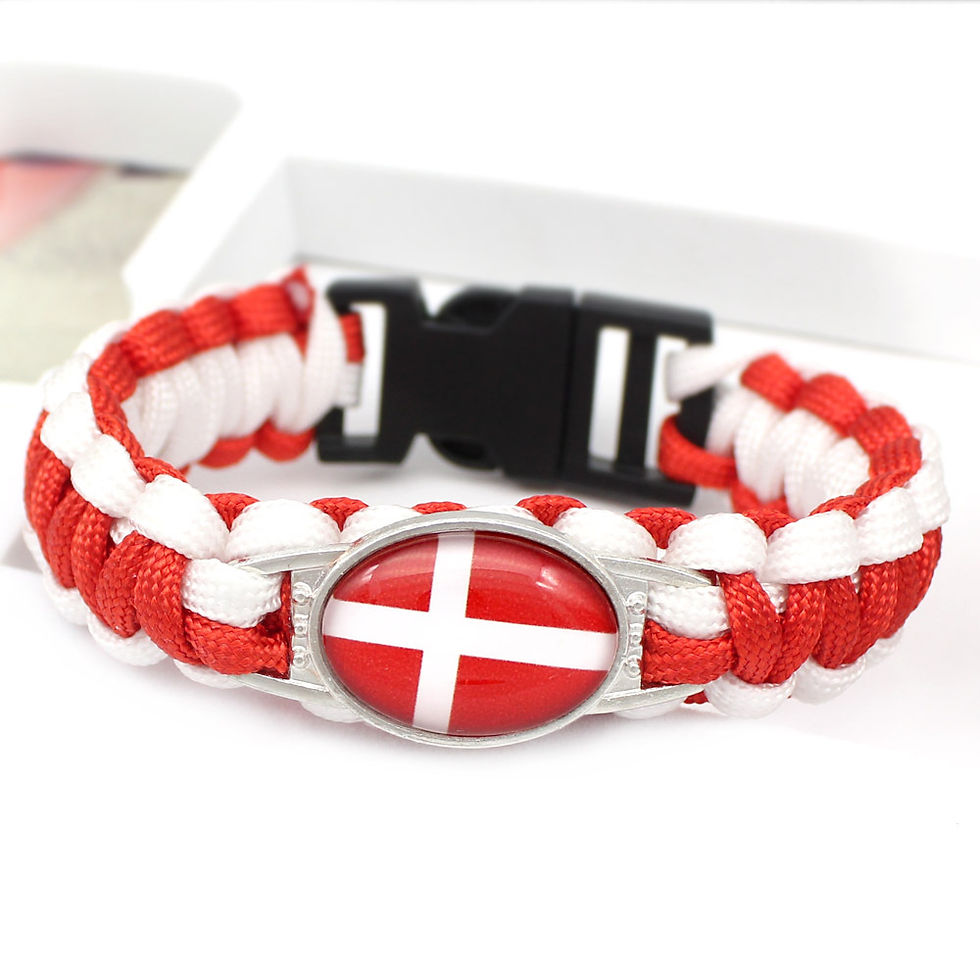 Miniatura: Parachute Cord Woven Outdoor Life-saving Bracelet
