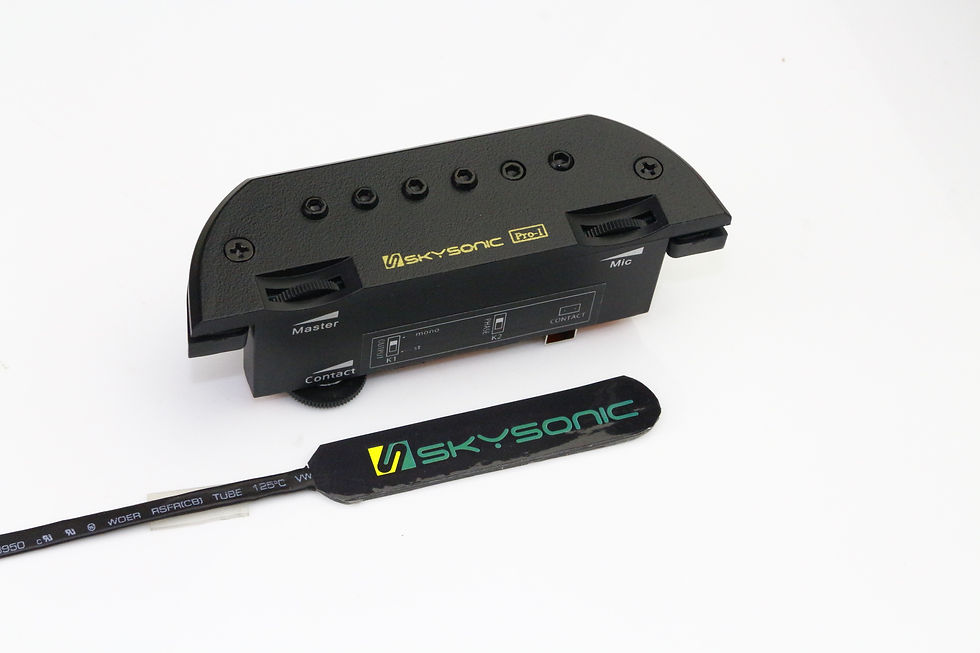 Pikkukuva: PRO-1 SKYSONIC Guitar Pickup Mid-range Soft Tone Suit for 94-105mm 