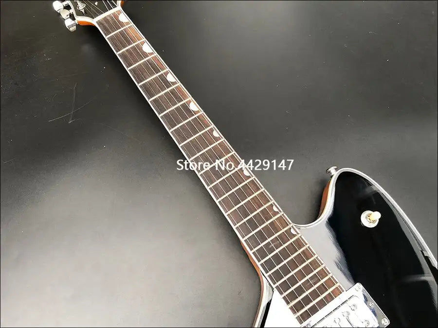 Miniaturebillede: Left Hand Gretsch Electric Guitar Rosewood fingerboard Korean sound pickups Blac