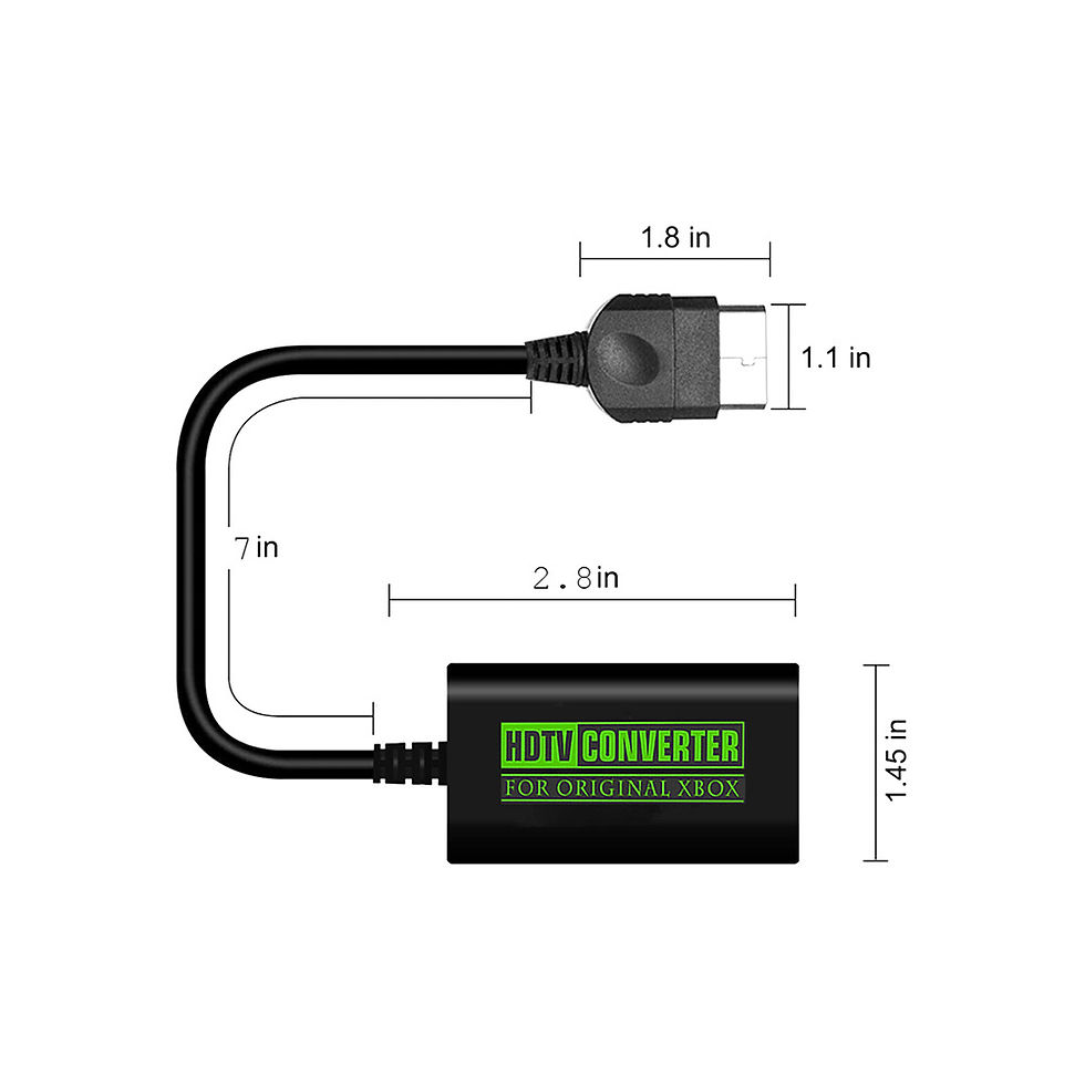 Thumbnail: For Xbox To HDMI-compatible Converter Digital Video Audio Adapter HDTV Projector