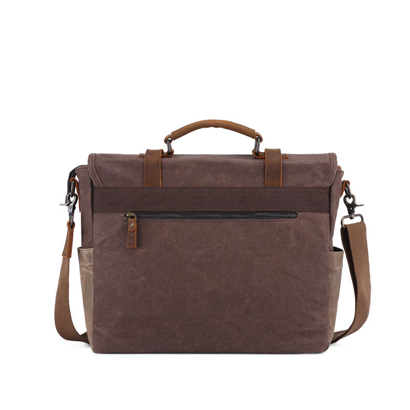 Miniaturebillede: Sac de toile de cire à l'huile pour hommes