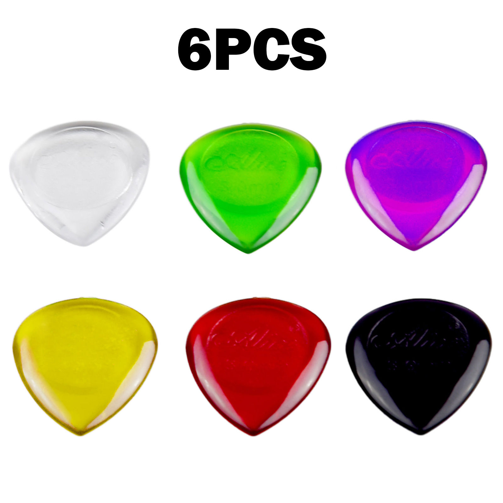 6pcs Guitar Picks For Alice Plectrums Small Stubbies 1mm 2mm 3mm Guitar Ukulele 