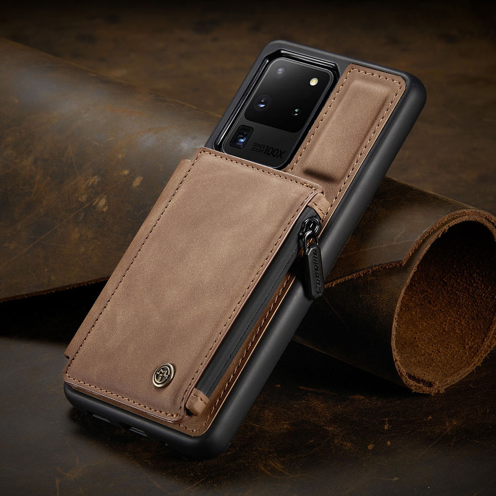 Miniatyrbilde: Adapté Pour Samsung S20Ultra Portefeuille Carte Cas de Téléphone