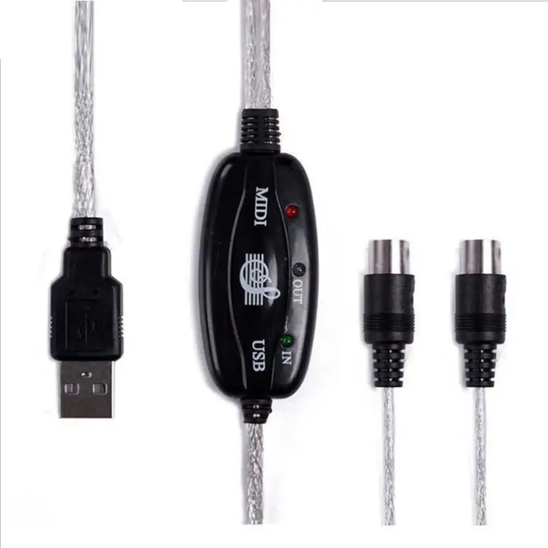 Pikkukuva: Audio cable Keyboard to PC USB MIDI Cable Converter PC to Music Keyboard Cord US