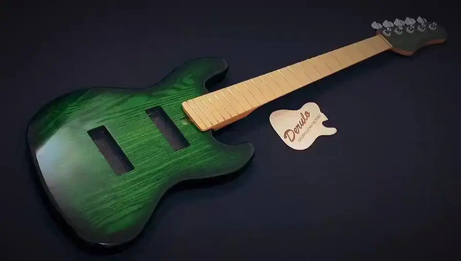 Miniatura: Derulo Electric Bass Guitar DIY OEM 5Strings High Quality Electric Bass Unfinish