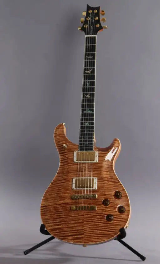 Miniaturbild: Factory flame maple 6 strings PRS electric Guitar (Chocolate)