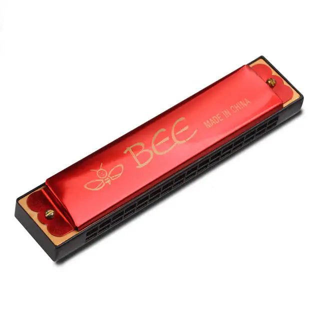 Miniaturbild: SOACH Délicat simple tone qualité noir 16 trous harmonica instrument easttop har
