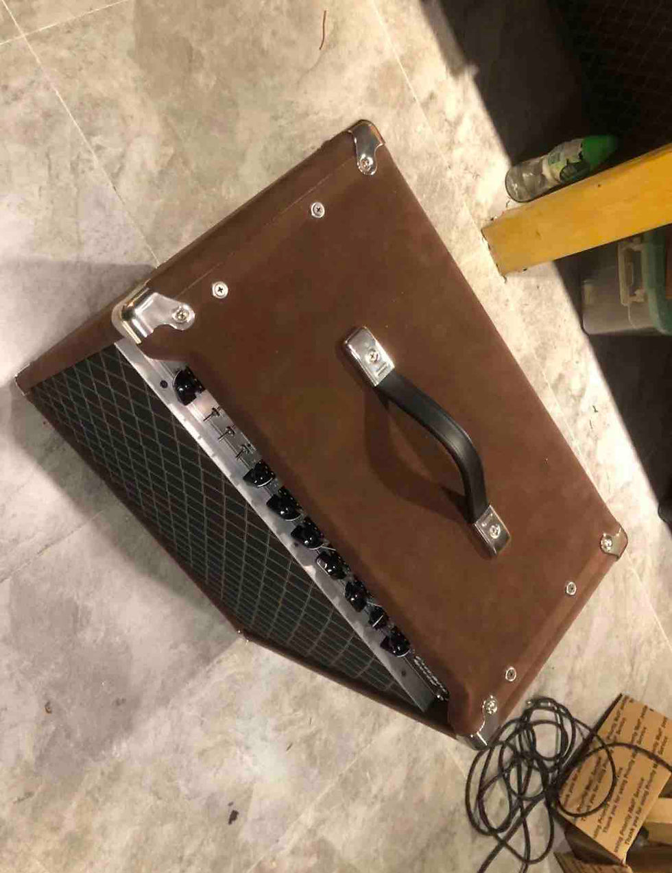 Miniaturebillede: Customized Over-drive Special Handwired Guitar Amp Head 30W Brown Tolex VOXX Sty