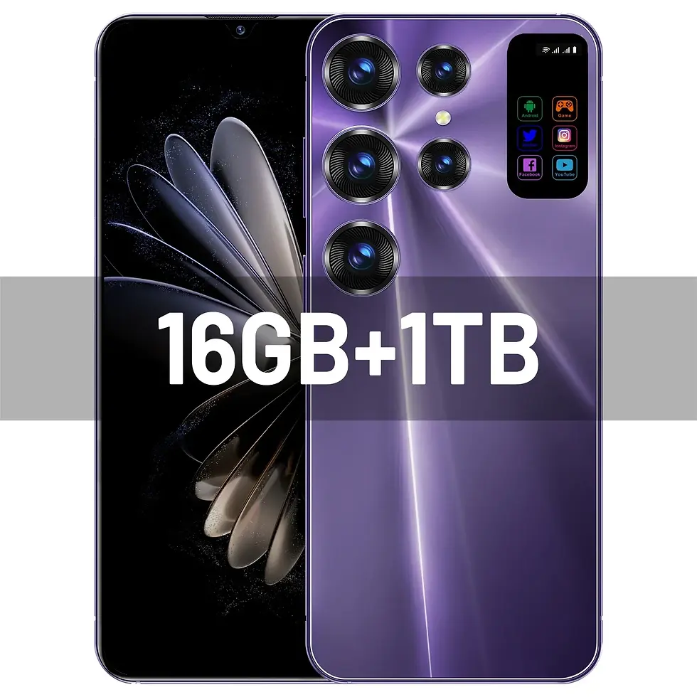 Thumbnail: New S24 Ultra+ Smart Phone 5G Original Android 7.1 Inch HD Full Screen
