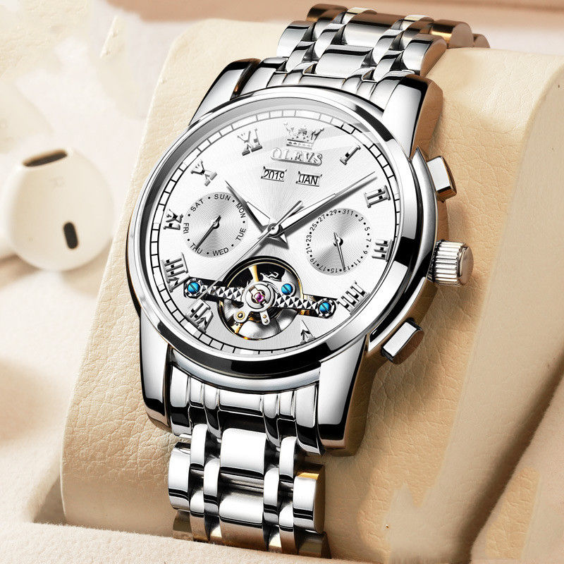 Thumbnail: New Waterproof Luminous Mechanical Men's Watch