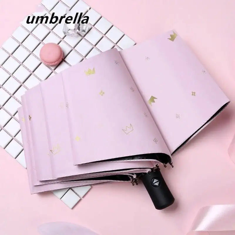Thumbnail: 2020 nouveau parapluie automatique pliant résistant au vent pluie prévenir les p