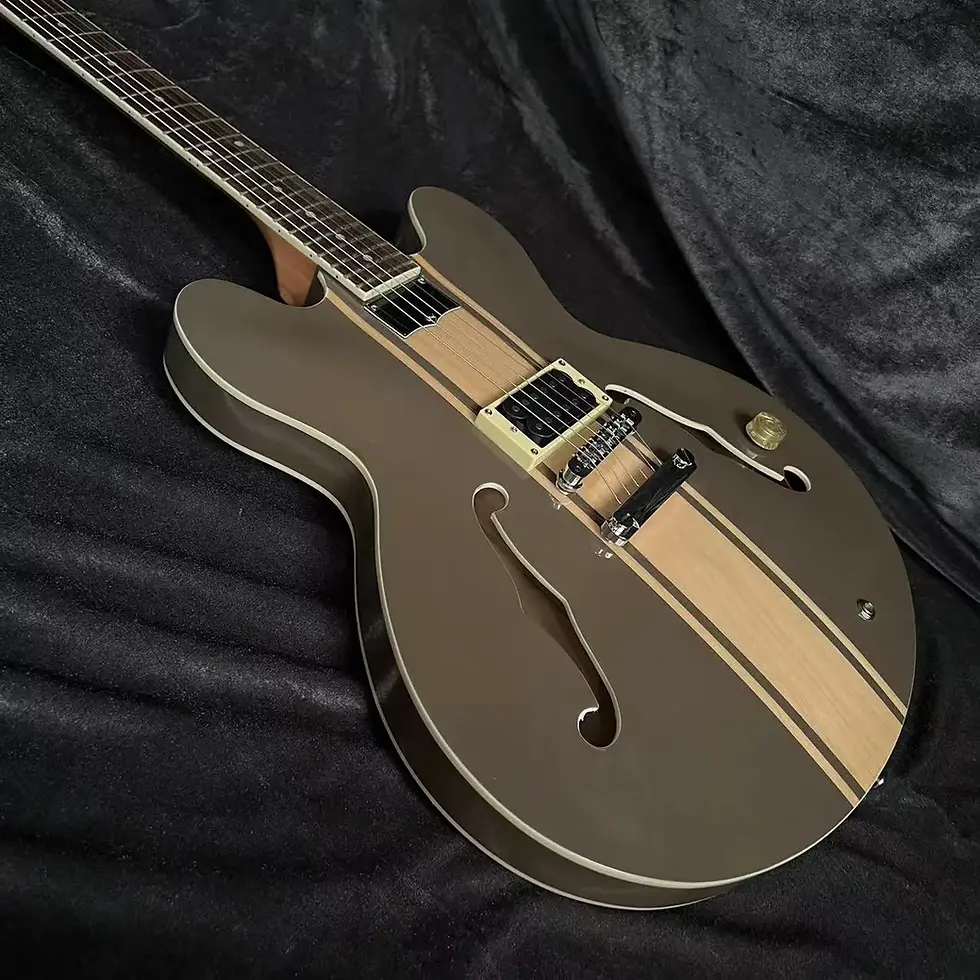 Thumbnail: ES 335 Electric Guitar, Semi Hollow Body, Rosewood Fingerboard