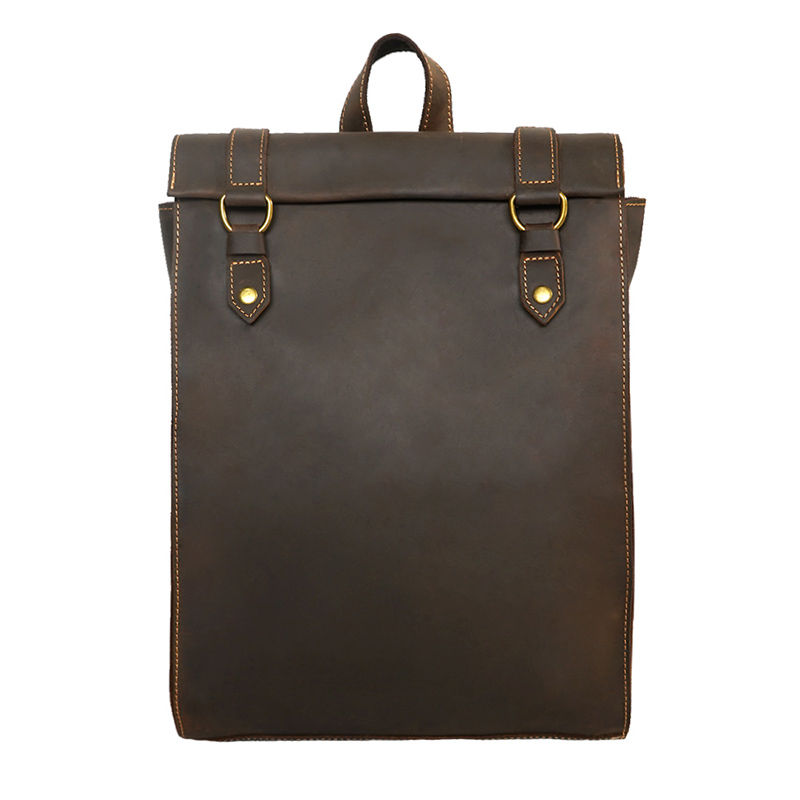 Pikkukuva: Hommes de Cru À La Main Véritable Sac À Dos En Cuir