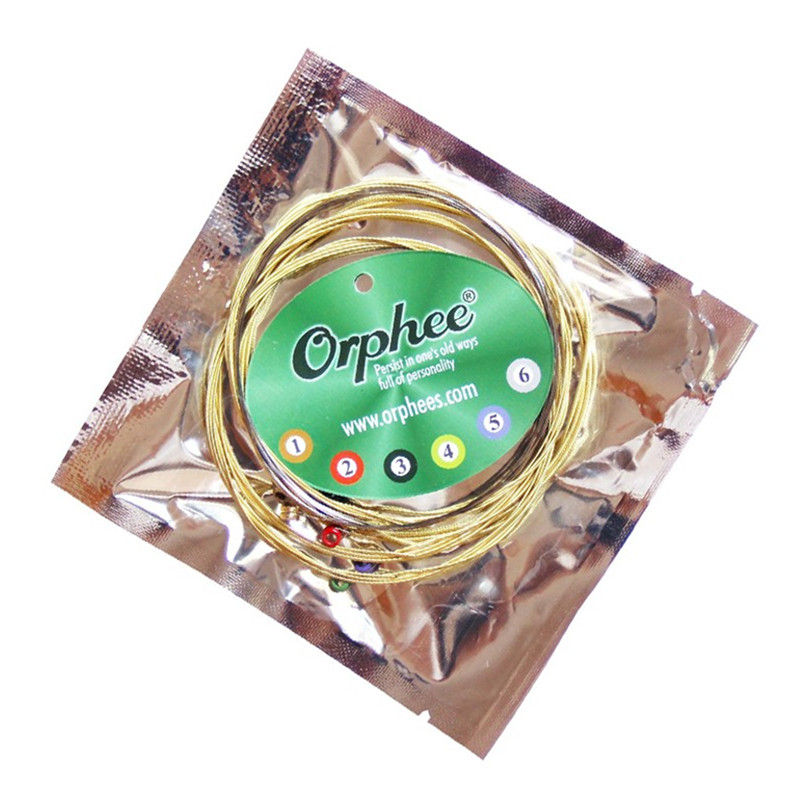섬네일: Orphee TX 011-052 Acoustic Guitar Strings Hexagonal Core+8% Nickel Bronze Bright