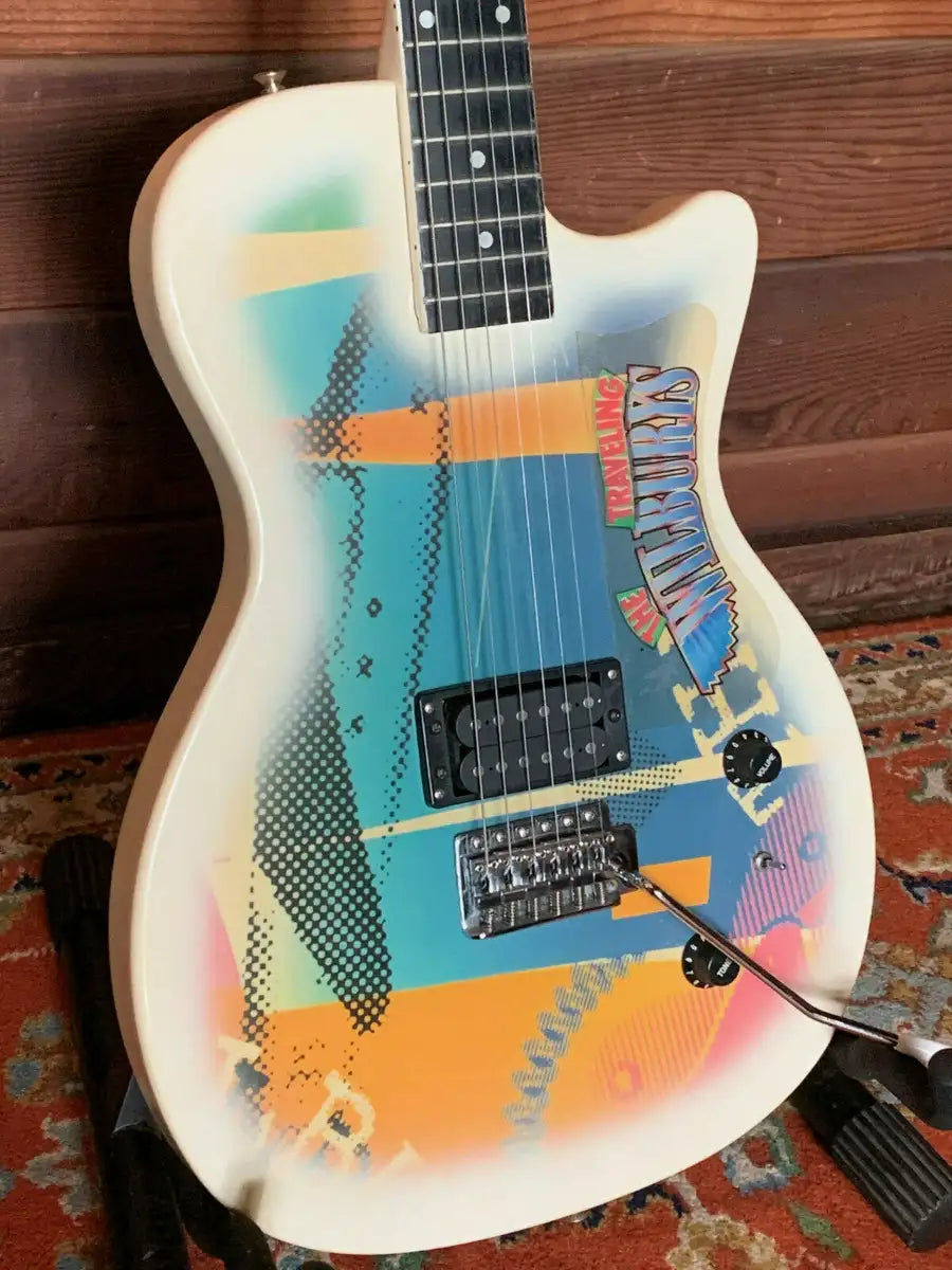 Miniatura: Gretsch TW-300 Voyage Guitare Wilburys dans boîte d'origine et emballage new old