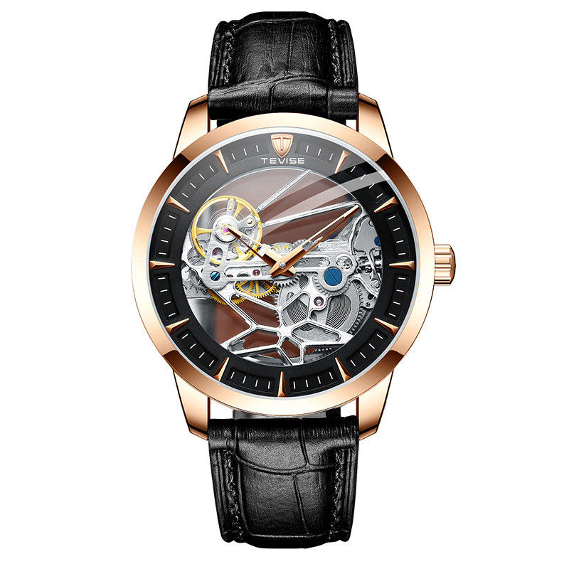 Thumbnail: Mechanical Watch Movement Belt Waterproof Hollow Fashion Men's Watch