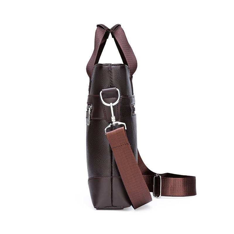Miniatura: Men's Official Document Men's Single Shoulder Messenger Bag