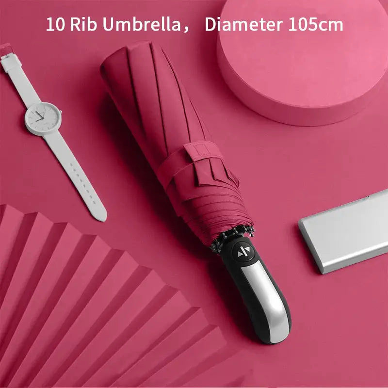 Miniatura: Dropship Xiaomi Folding Umbrella For Men Automatic UV Parasol Strong Wind Resist