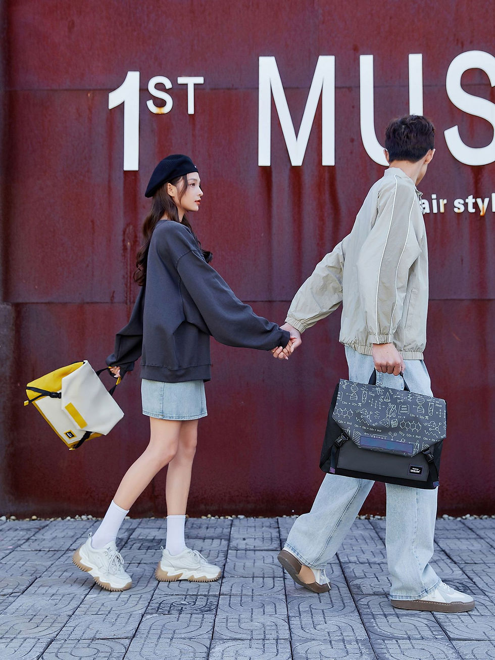 Miniaturebillede: Sac à bandoulière pour ordinateur portable,