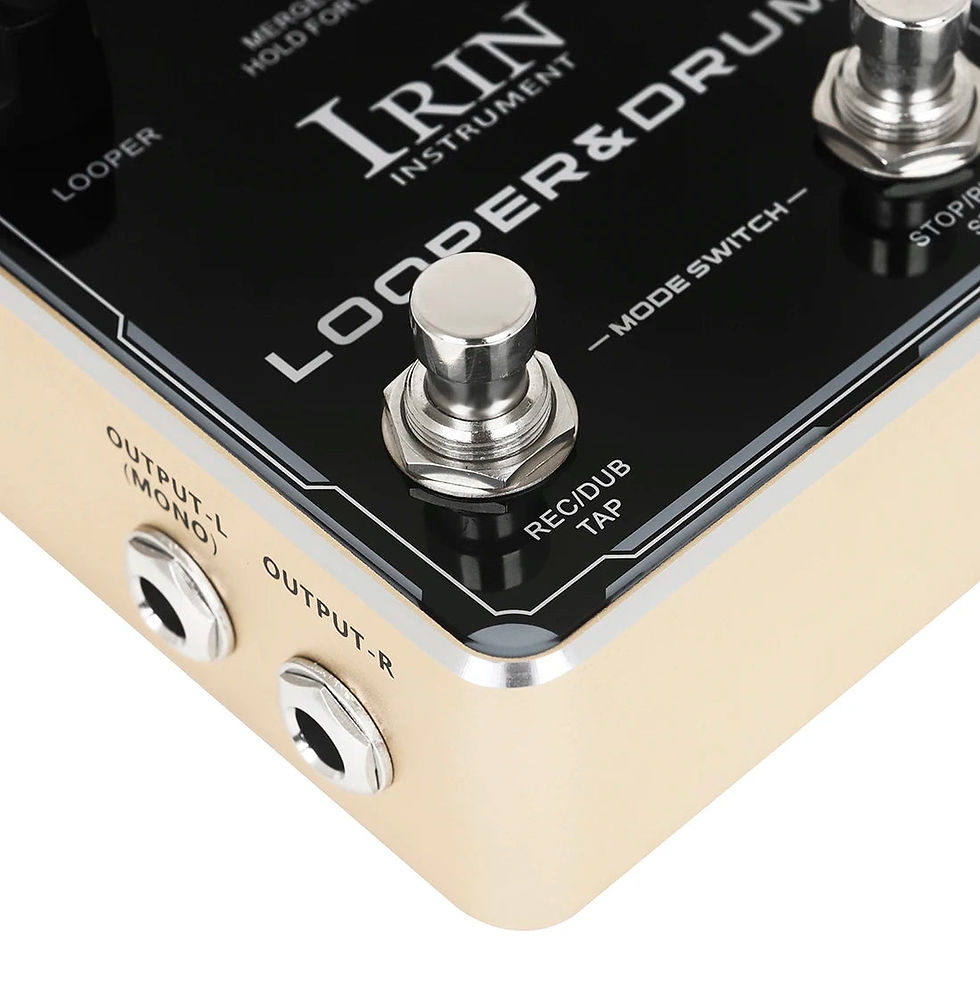 Miniaturebillede: IRIN Electric Guitar Effects Pedal Looper Drum Pedal 44.1kHz/24bit Phrase Loop 1
