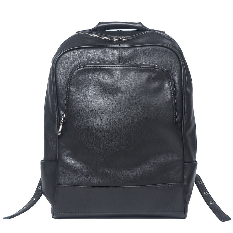 Miniaturebillede: Hommes En Cuir de Sac À Main de Grande Capacité Voyage Sac À Dos