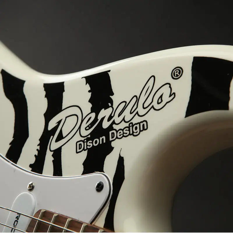 Thumbnail: Derulo Electric Guitar St Coloured drawing or pattern