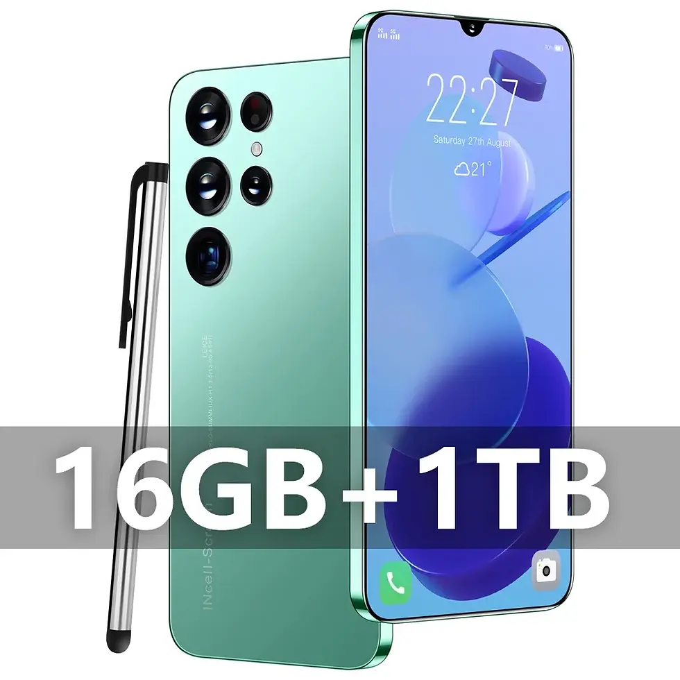 Miniatyrbilde: S24 Ultra Smartphone 6.8inch Full Screen Face ID 6800mAh Mobile Phones Global 