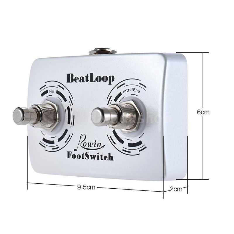 Miniatura: Rowin LBL-01 Guitar Beat Loop Pedals Drum Looper Machine 40 Drums Rhythm 50min L