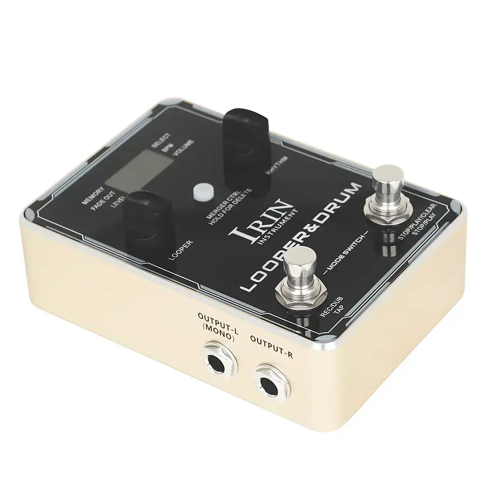 Miniatura: IRIN Guitar Effects Drum Machine Phrase Loop Monoblock Effects Pedal 40 Storage 