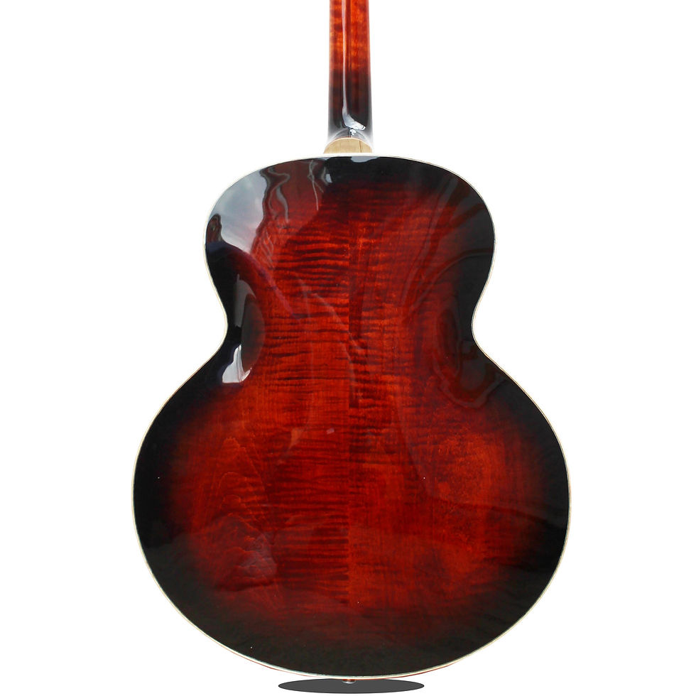 Thumbnail: New Brand AAA Hand Carved Super 400 Archtop Jazz Guitar With Hard Case