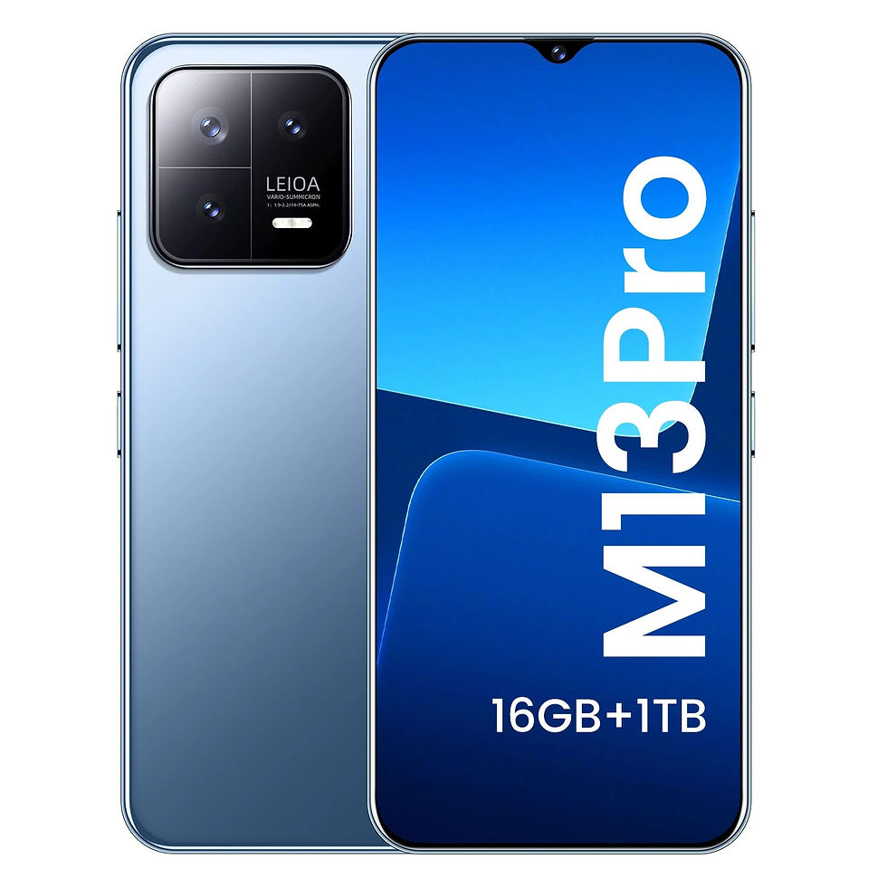 Miniaturebillede: Hot Selling M13 PRO original 7.2 Inch 16GB+1TB Dual SIM Unlocked Cell Phones Sma