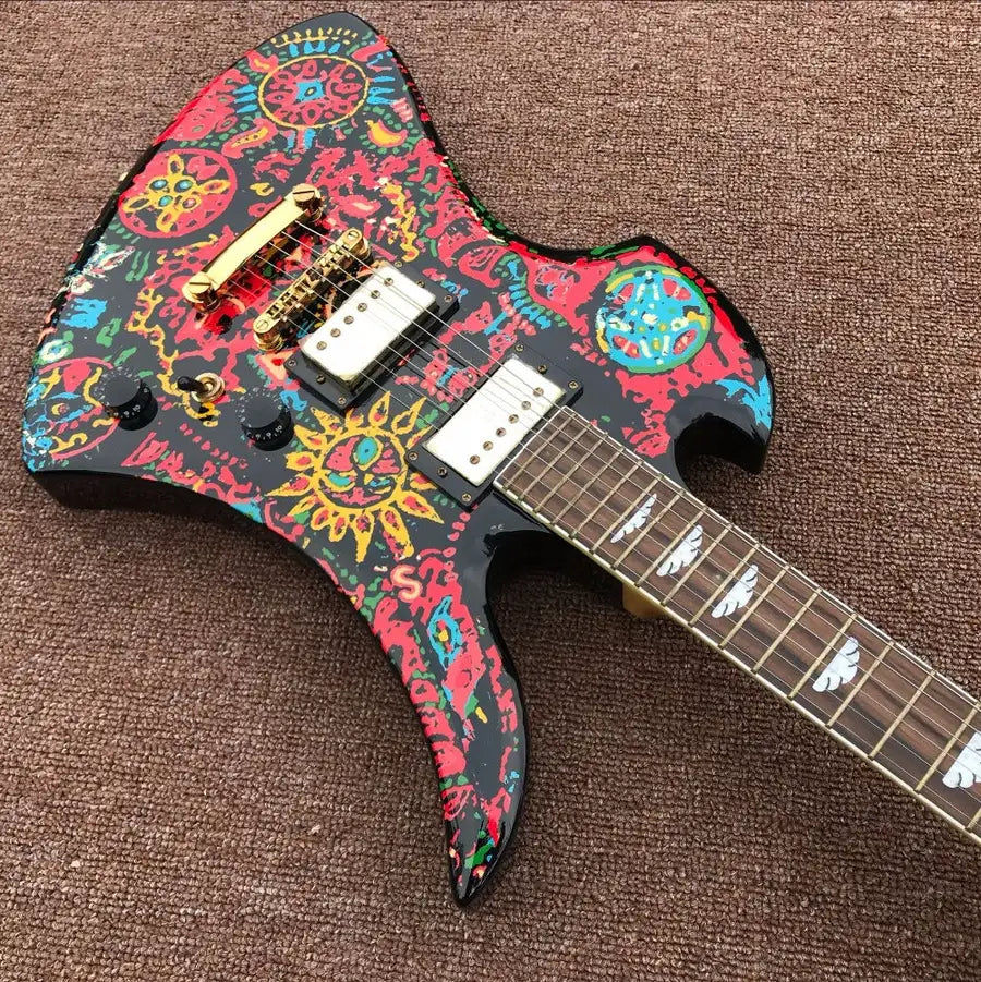 Thumbnail: 2017 Chinese Electric Guitars Left Handed Guitar 22 Closed Knob Ukelele New Arri