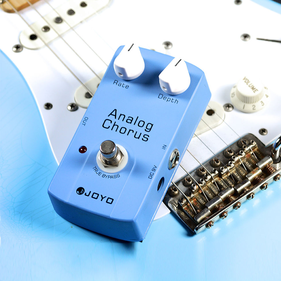 Miniatura: JOYO JF-37 ANALOG CHORUS Chorus Guitar Effect Pedal Classic Analog Chorus Sound 