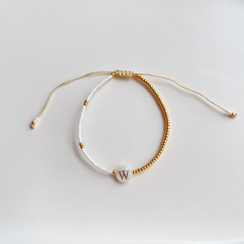 Miniatura: Niche French Style Golden Balls Small Bracelet
