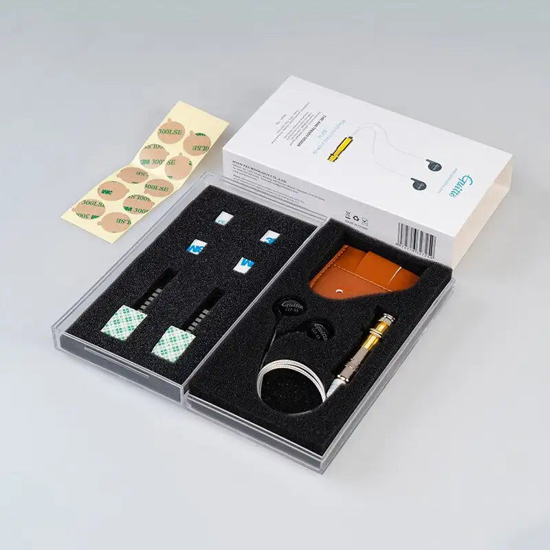 Miniatura: GGP-03 micros Guitto Microphone à Contact piézo-électrique prise d'instruments a