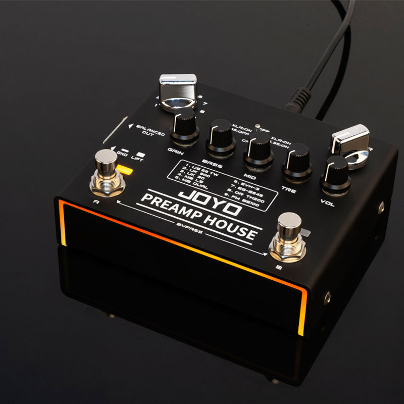 섬네일: JOYO R-15 PREAMP HOUSE Electric Guitar Effect Pedal Dual Channel Cabinet Simulat