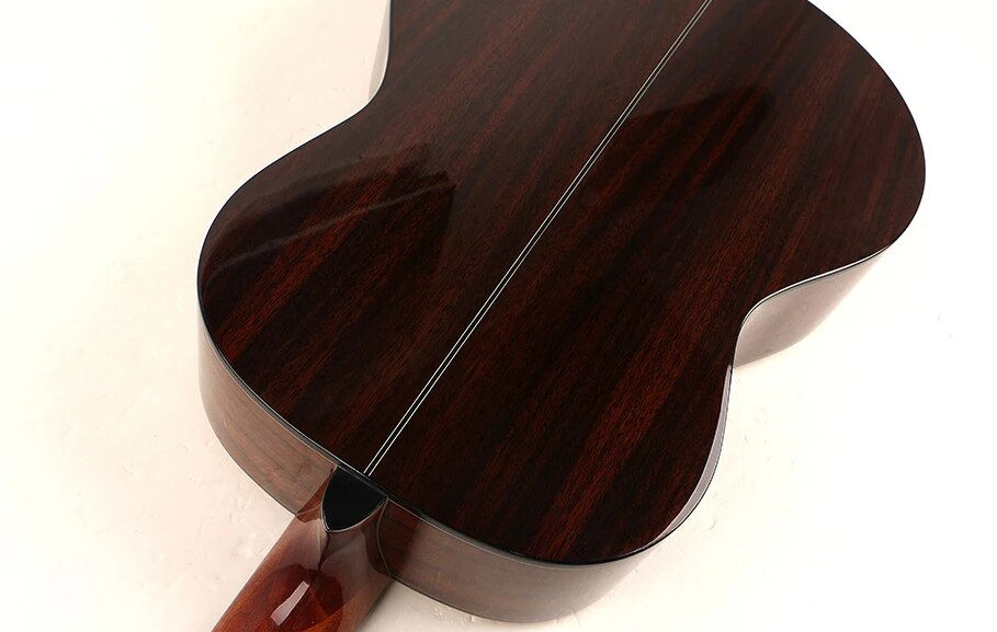 Miniatura: Wholesale 4/4 rosewood back quality classical guitar solid top made