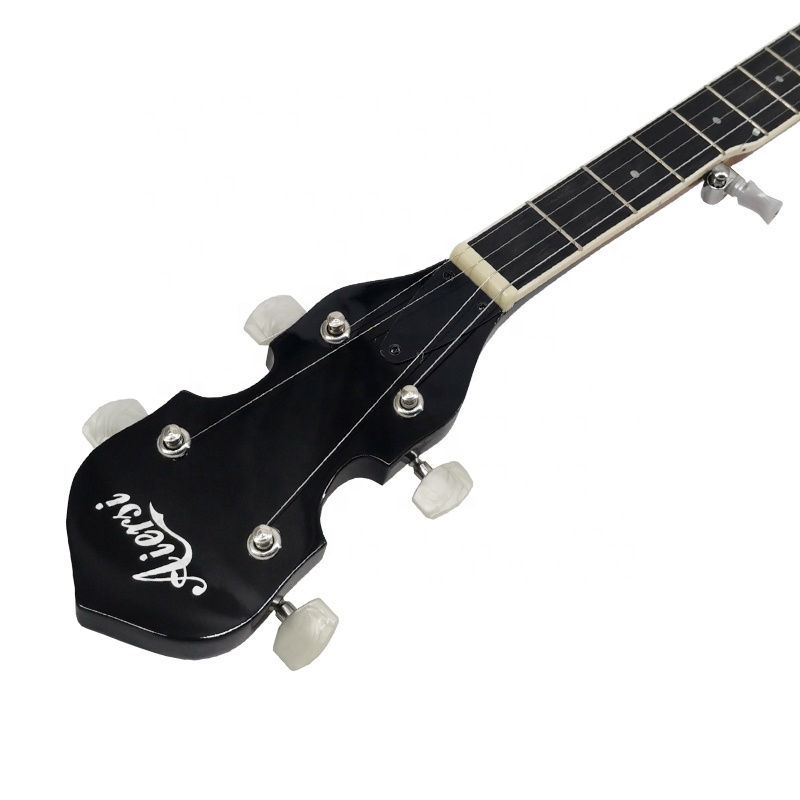 Miniatyrbild: Aiersi Brand OEM Popular 5 Cordas Banjos Banjo 5 Kord Instruments