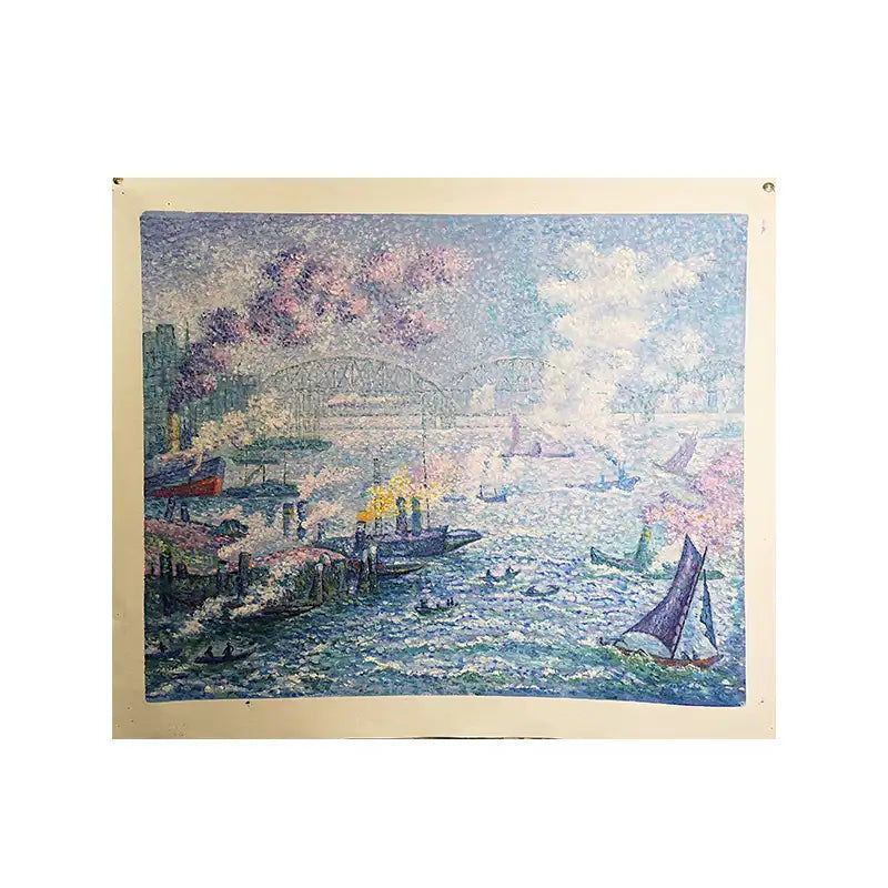섬네일: Custom Size wall paintings canvas art decor landscape oil paintings handmade pai