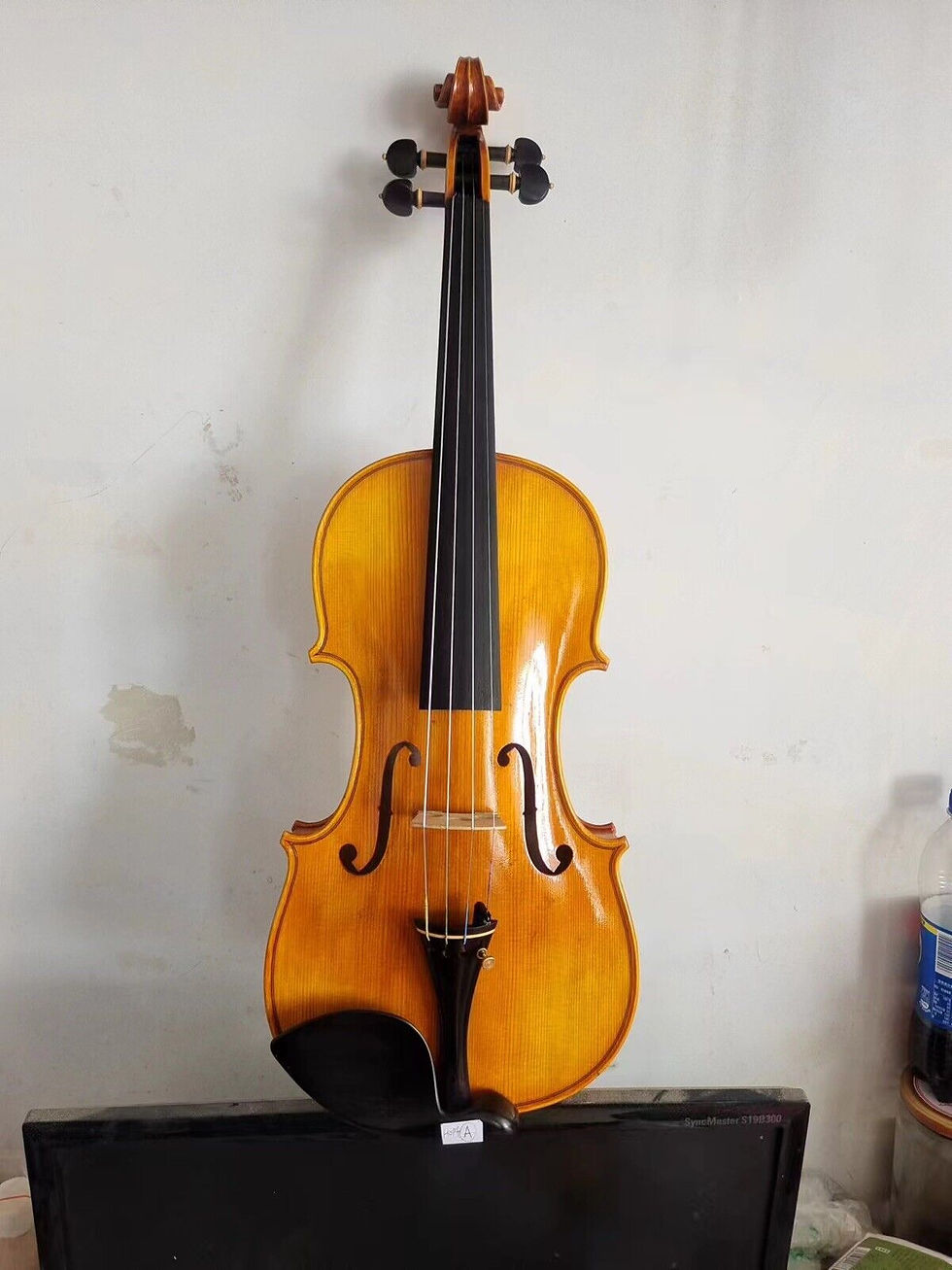Pikkukuva: Master 4/4 violin HOPF model solid flamed maple back spruce top hand carved A