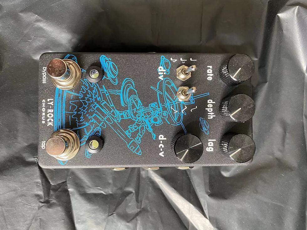 Miniatura: LY-ROCK Stereo Chorus Guitar Effects Pedal Replace For Walrus Audio Deluxe Choru