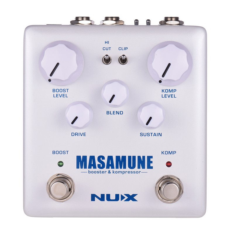 Miniatura: NUX Multi Effect Guitar Pedal Processor Amp Simulator Delay Reverb Booster Kompr