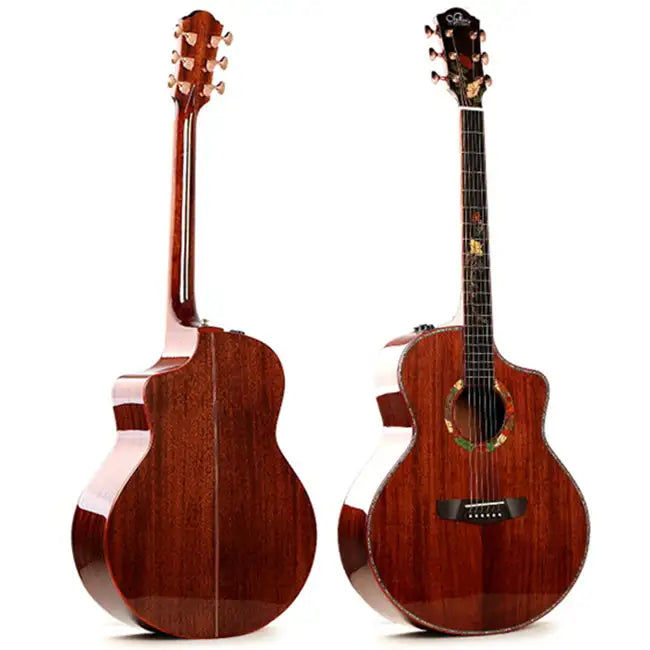 Μικρογραφία: OEM acceptable made in China Sevillana  41 inch  Luxury handmade all solid  maho