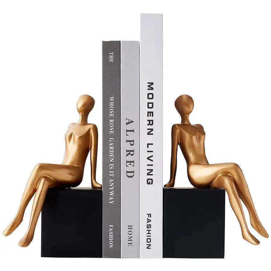 Μικρογραφία: Desk Decorative Art Sculpture Gifts Europe Creative Hollow Bookends Student Home