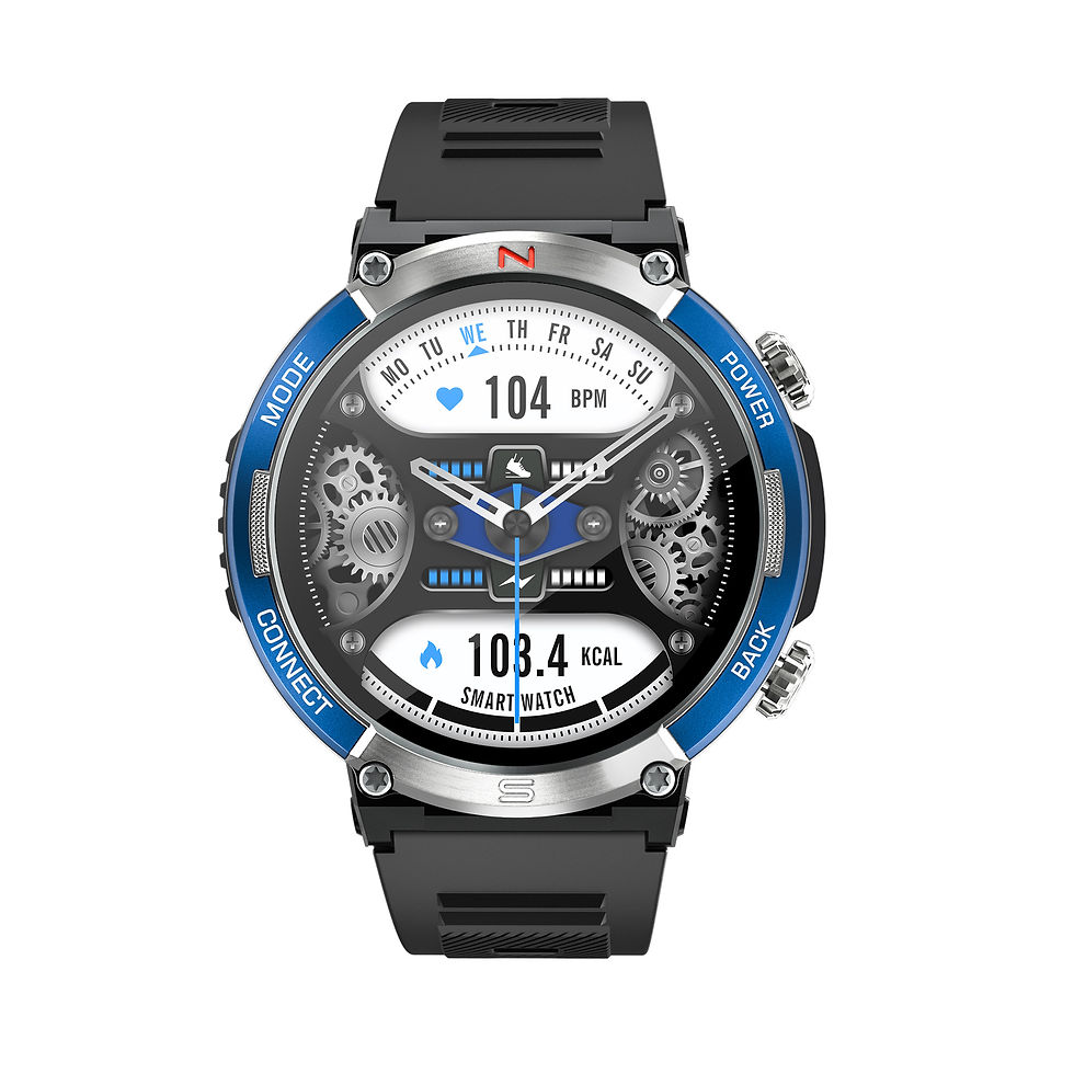 Thumbnail: Large Screen Fashion Ultra-long Standby Drop-resistant Watch