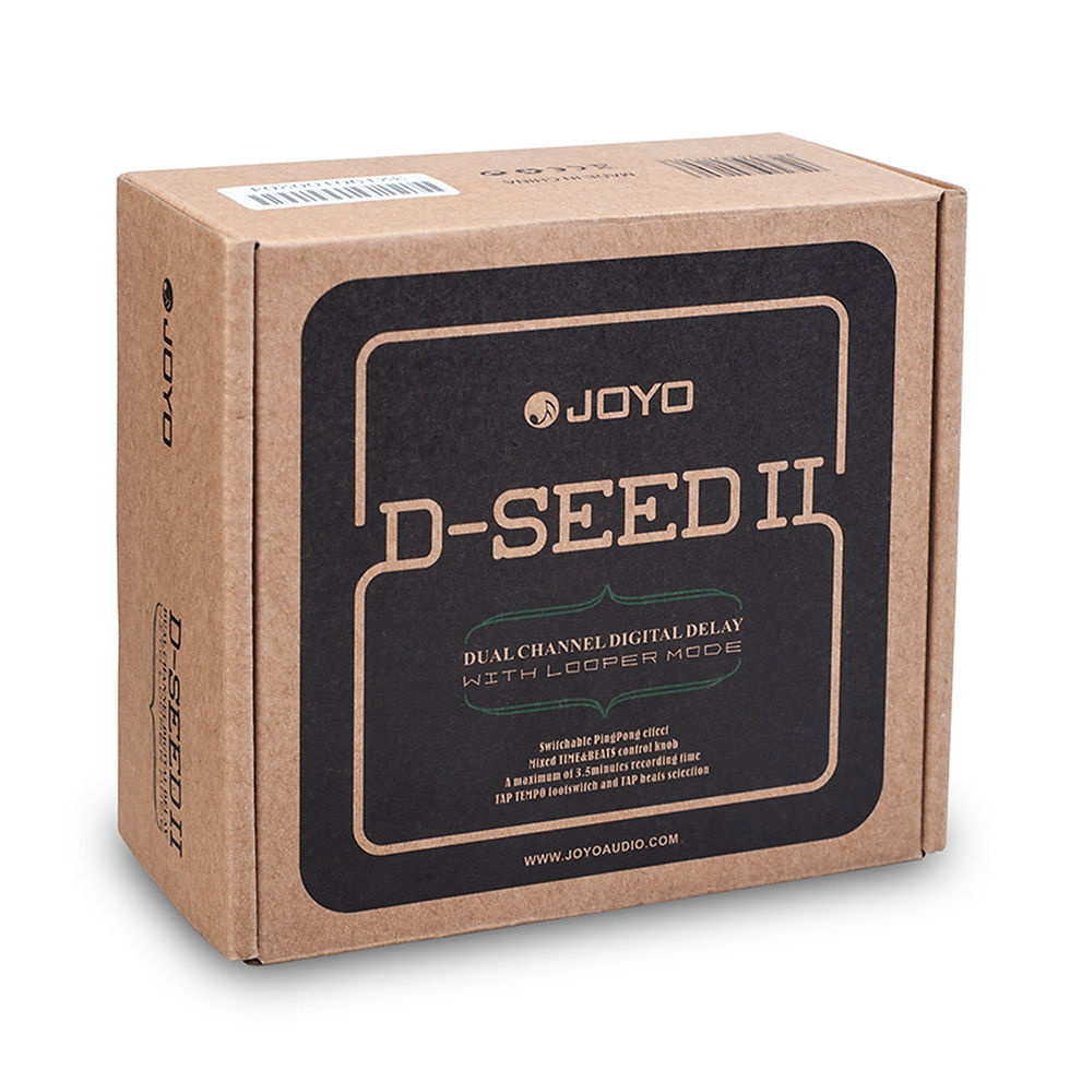 Thumbnail: JOYO D-SEED II Delay Effect Guitar Pedal LOOPER Function Stereo Effects Dual Cha