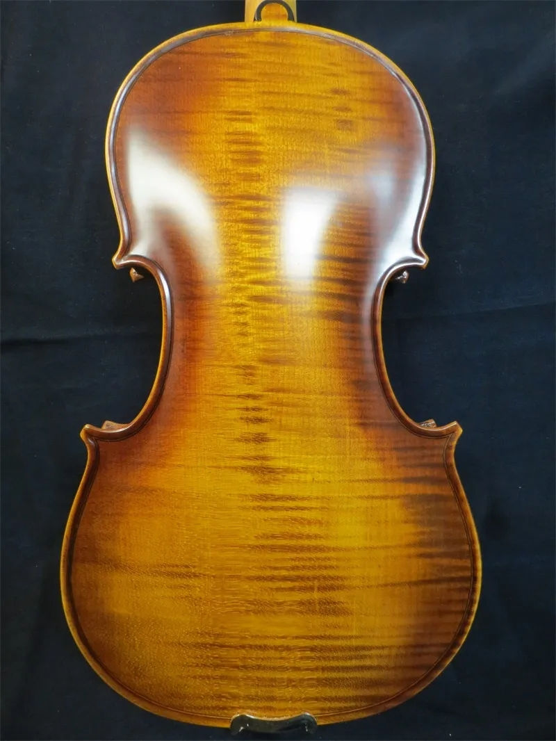 Miniatura: Strad style Song professional Master violin 4/4,one-piece flames back #14808