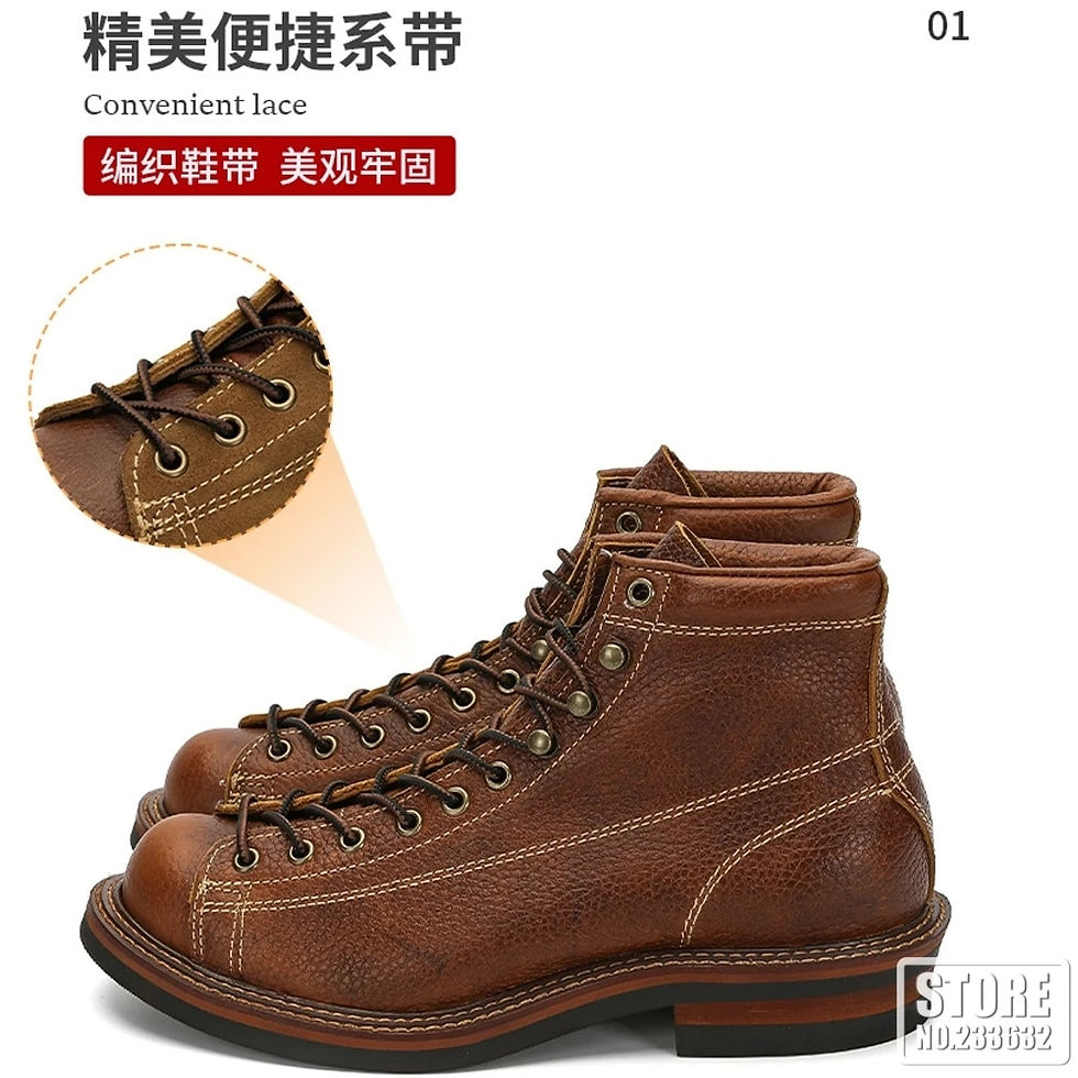 Miniatyrbilde: Motorcycle Boots Waterproof  Microfiber Material Moto Boots Motorcycle Shoes